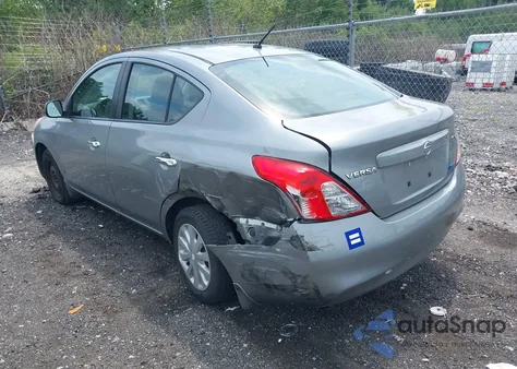 2012 Nissan Versa 1.6 Sv z USA, uszkodzony, nr VIN 3N1CN7AP1CL887606